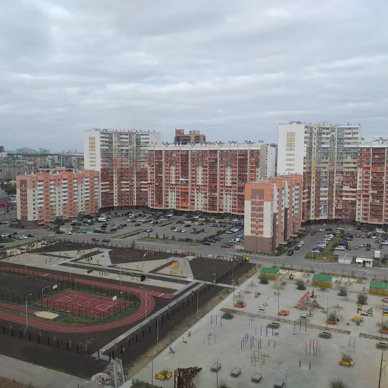 Уютная студия с красивым видом