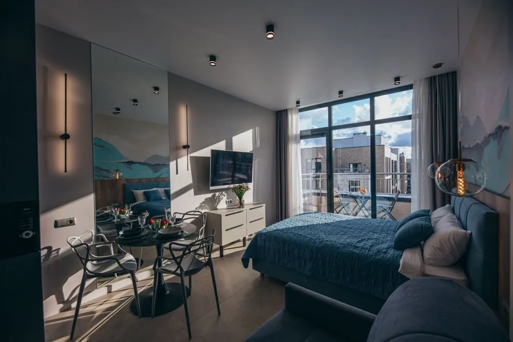 Квартира Квартира Новaя уютнaя студия в ЖK Aтлaнтис — Зеленоградск