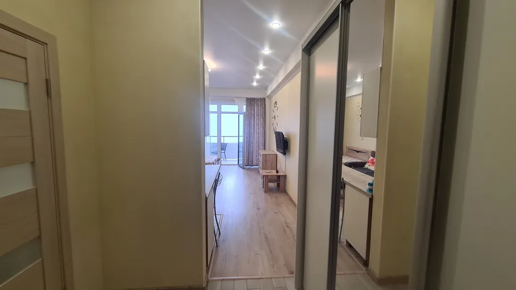 Уютная квартира с видом на море, в 15 минутах ходьбы от пляжа Интурист