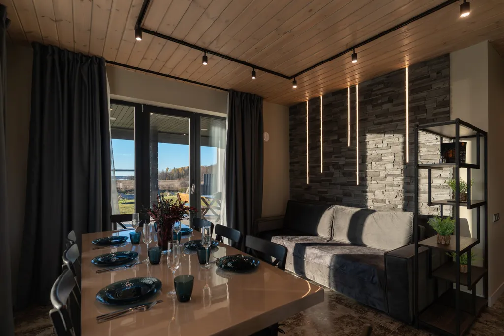 Вилла с сауной с панорамным видом на Финский залив