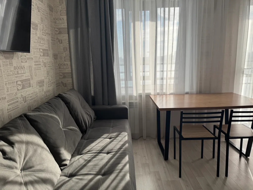 Квартира Квартира Hugge Place | Студия с видом на обь — Новосибирск