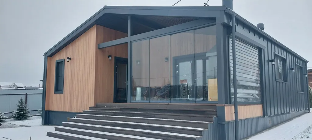 Коттедж Уютный и комфортный дом с баней в тихом коттеджном поселке — Большое Петровское