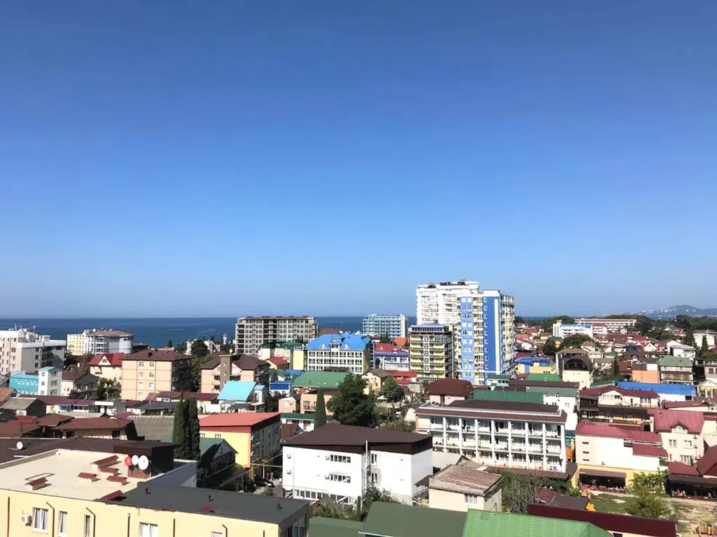 Квартира Прекрасная квартира с видом на море и горы — Адлер