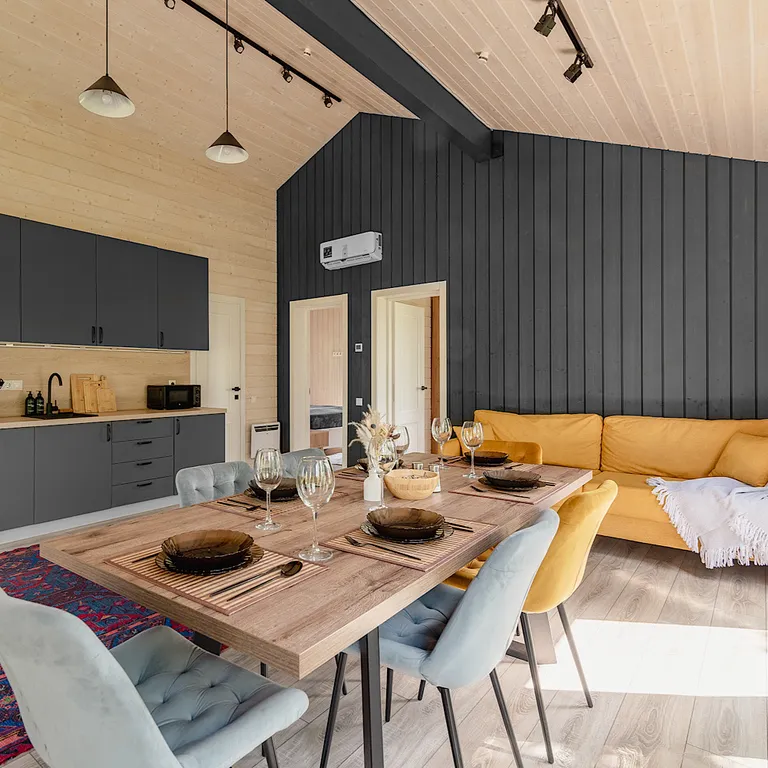 Домик у Сорочан с камином и сауной