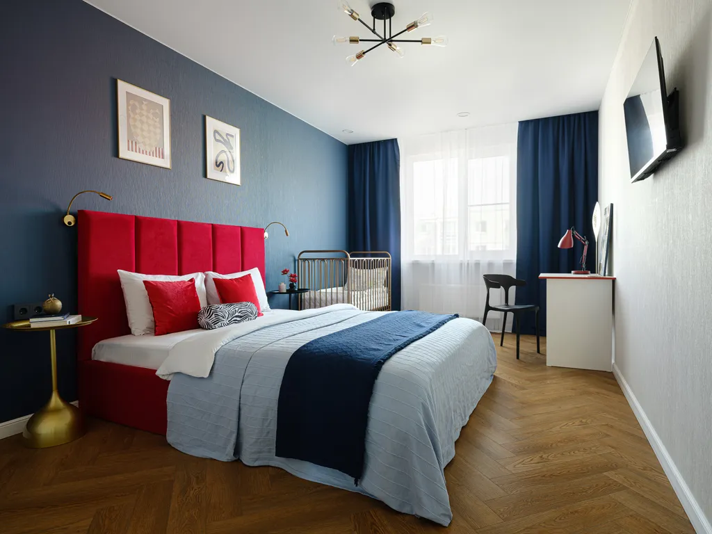 Дизайнерская квартира Блюз в Зеленогорске