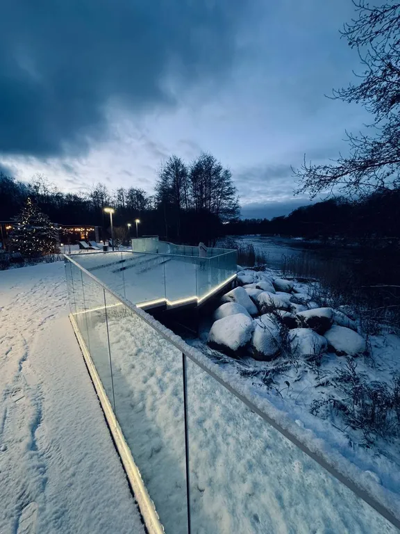 Студия с бассейном и сауной