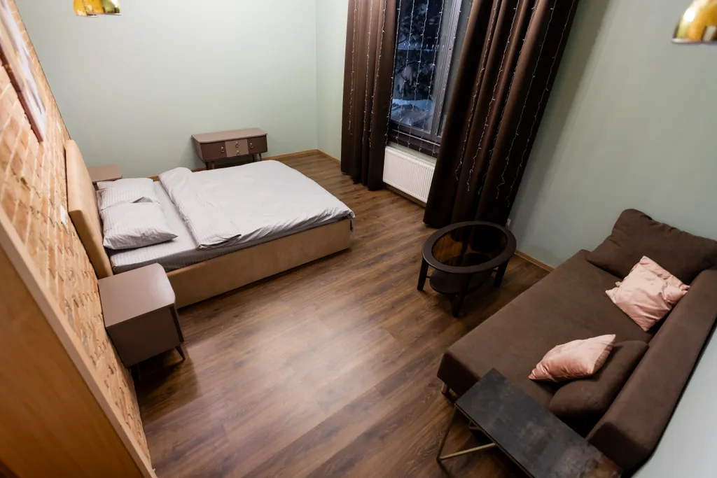 Целый этаж в доме в стиле Битлз