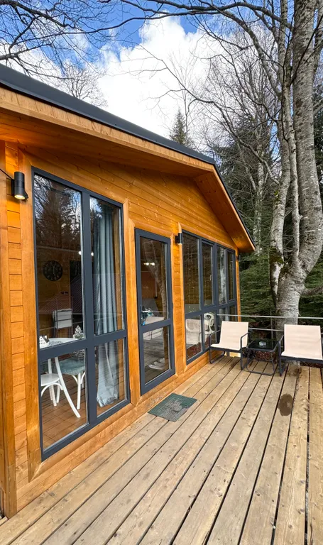 Панорамный домик