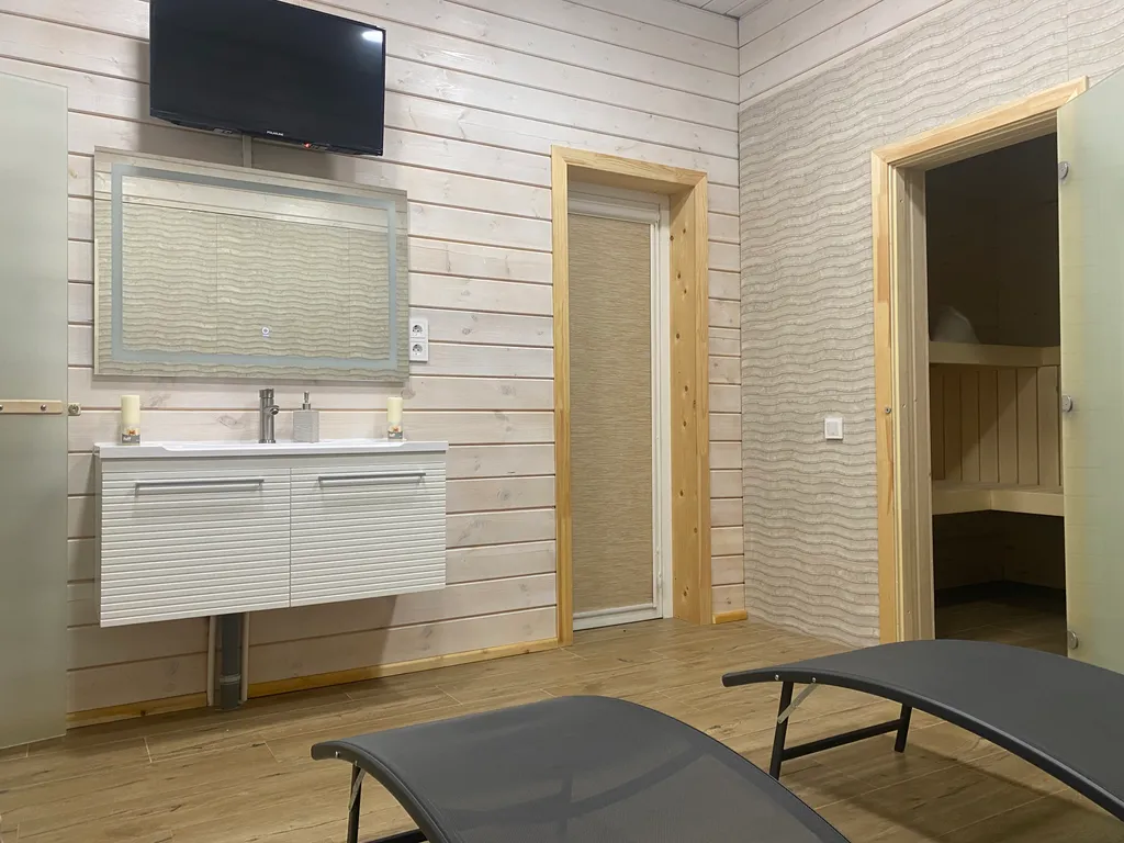 Коттедж Новый дом на Ладоге рядом с пляжем — Приозерск