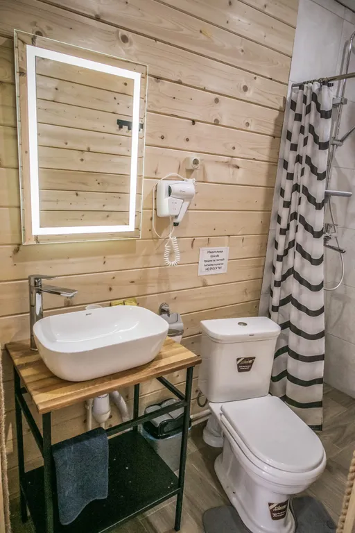 Коттедж для всей компании с видом на горы