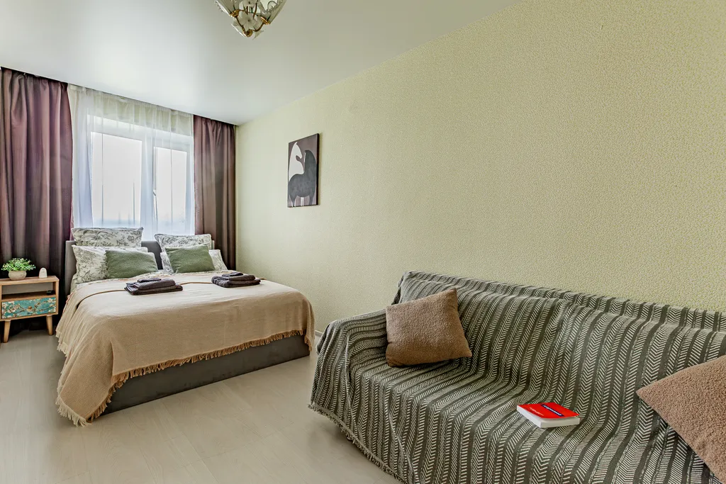 Уютная квартира в центре города на 8 человек