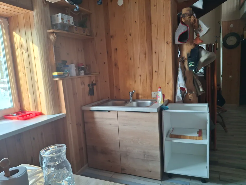 Двухкомнатный деревянный дом