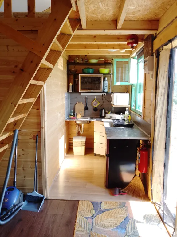 Домики с видом на озеро