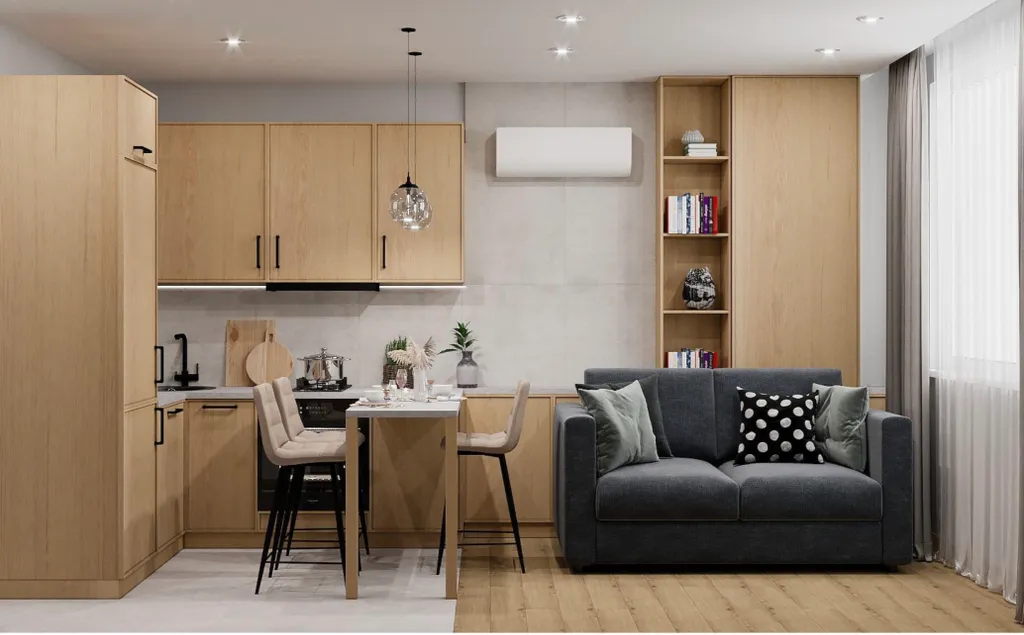 Шикарный вид на озеро и горы