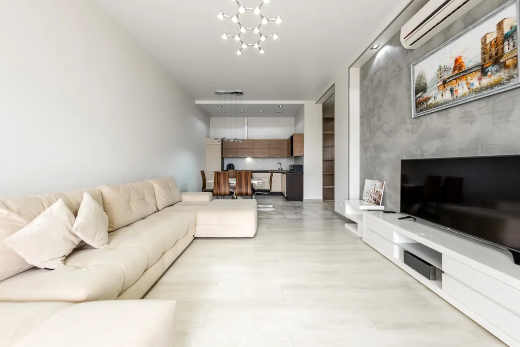 Роскошный пентхаус с панорамным видом на море.