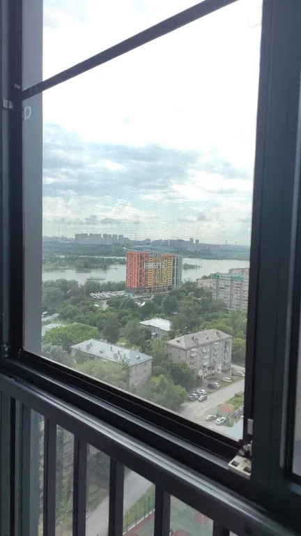 Квартира Уютная квартира с видом на реку Обь и город — Новосибирск