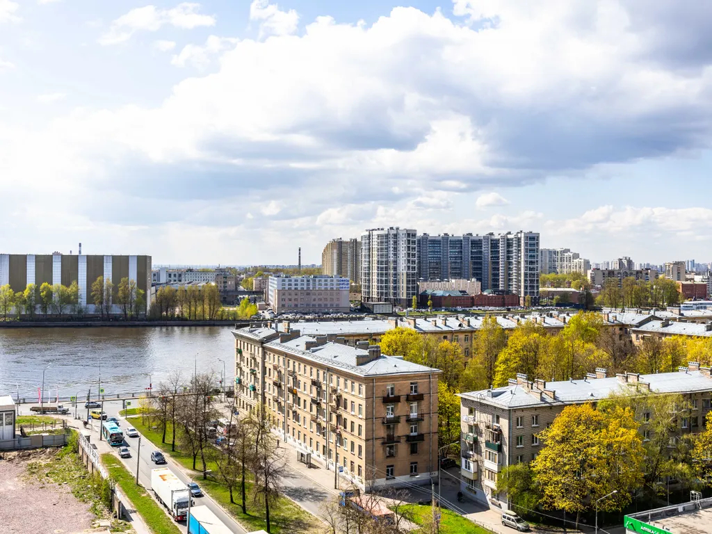 Квартира Уютная квартира Октябрьская Набережная — Санкт-Петербург