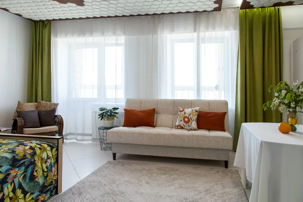 Студия Лето с шикарным видом возле Модного квартала