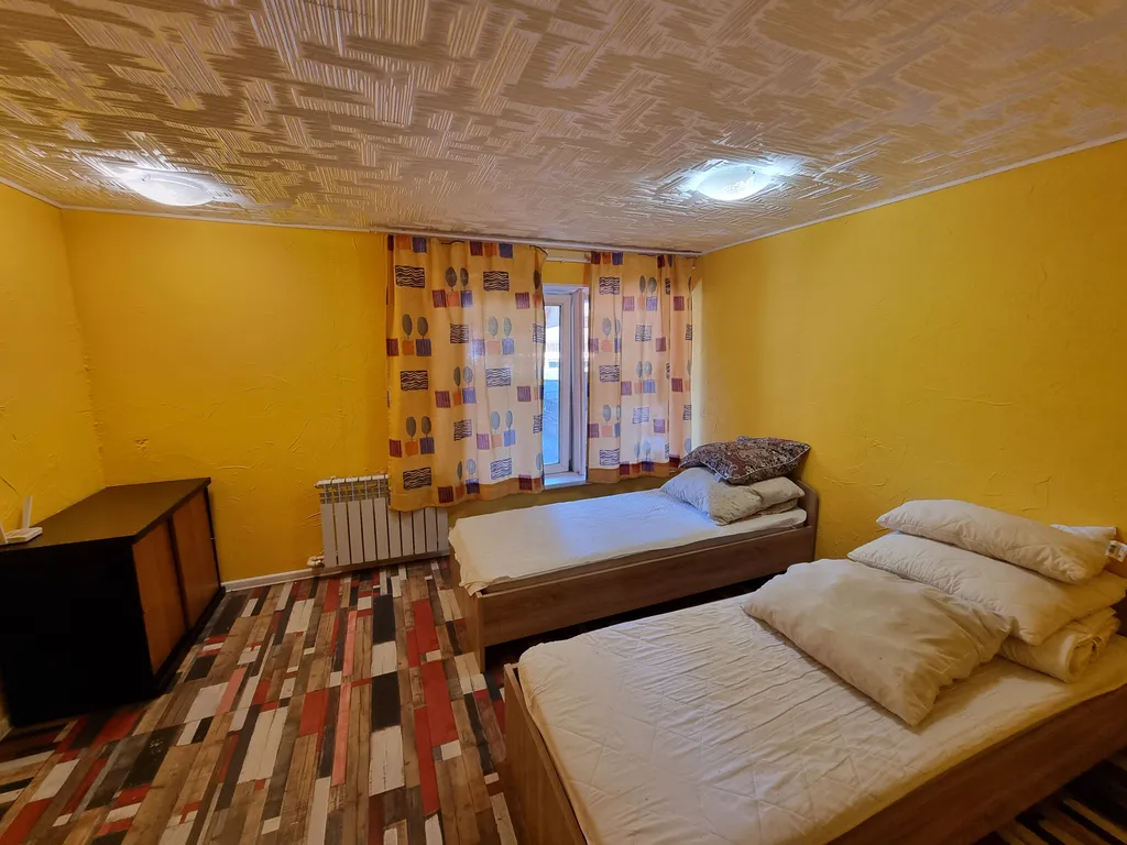 Дом с баней в сосновом парке