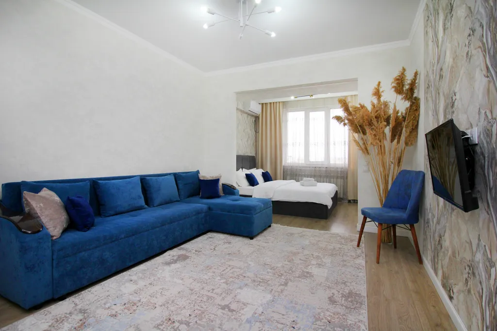 Квартира Светлая студия в Молодежке — Алматы