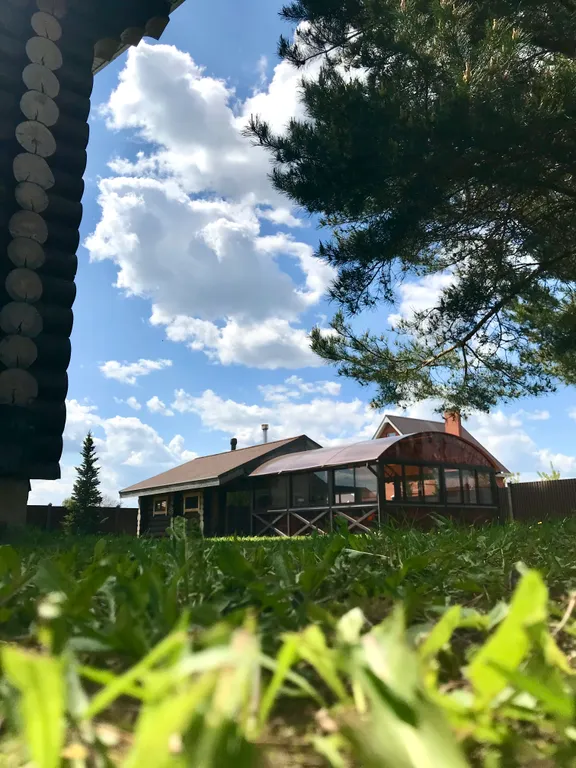 Загородный дом с русской баней на дровах