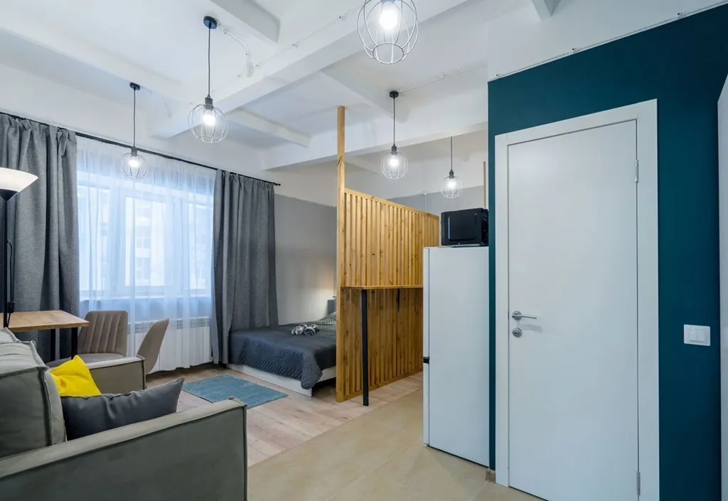 Студия в центpe города