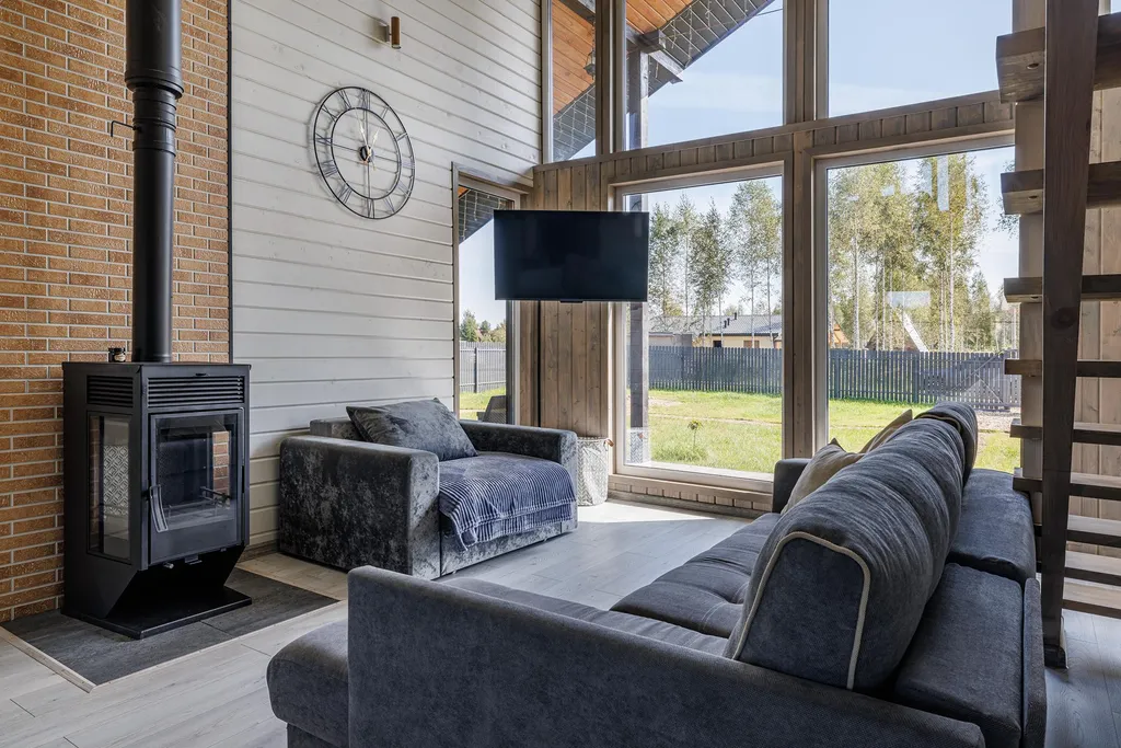 Дом шале с сауной