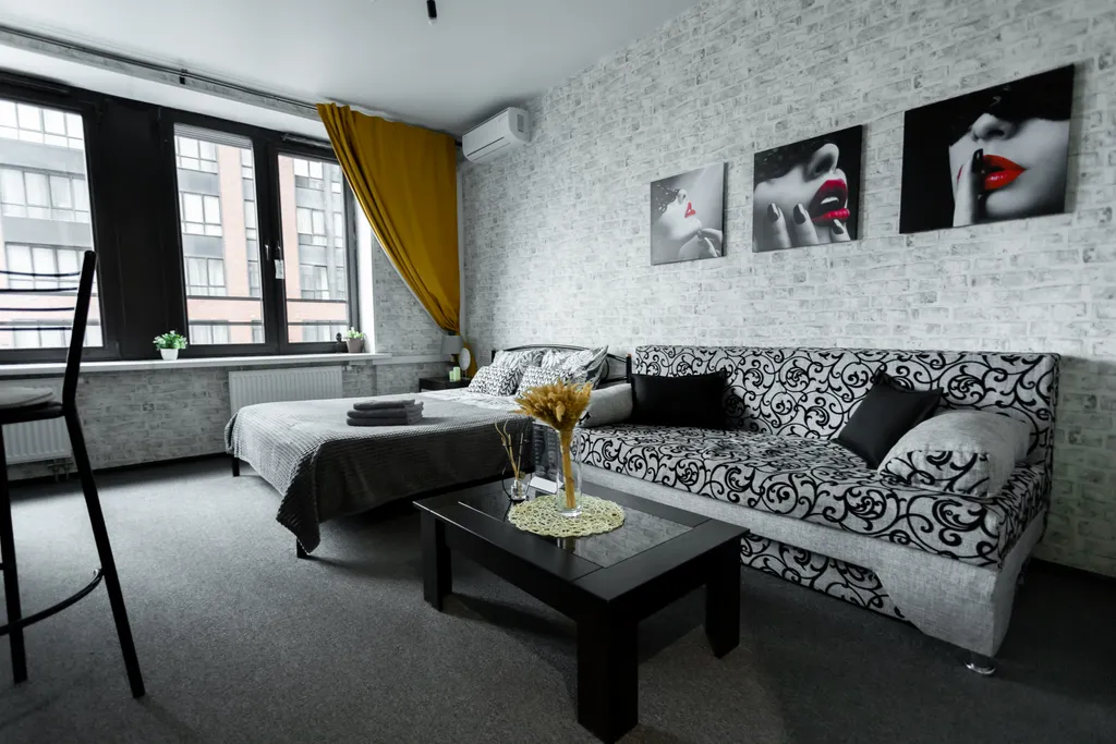 Квартира Квартира Sunny Loft просторная студия в ЖК Савеловский Сити — Москва