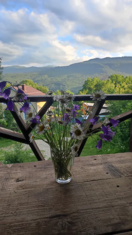 Коттедж Коттедж Просторный сруб с гамаком, камином и баней — Мезмай