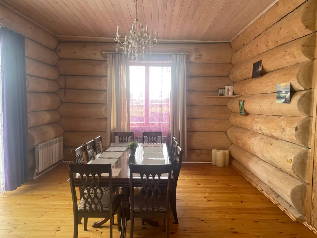 Дом из сибирского кедра с баней