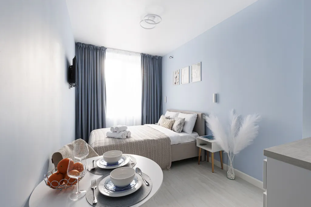 Квартира Квартира Дизайнерская студия на западе Москвы — Москва