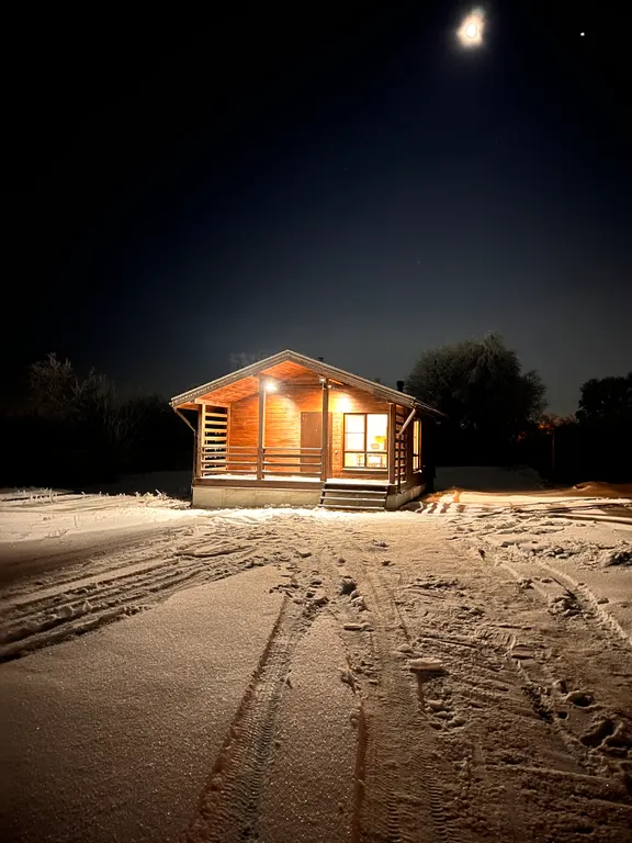 Уютный загородный дом с баней