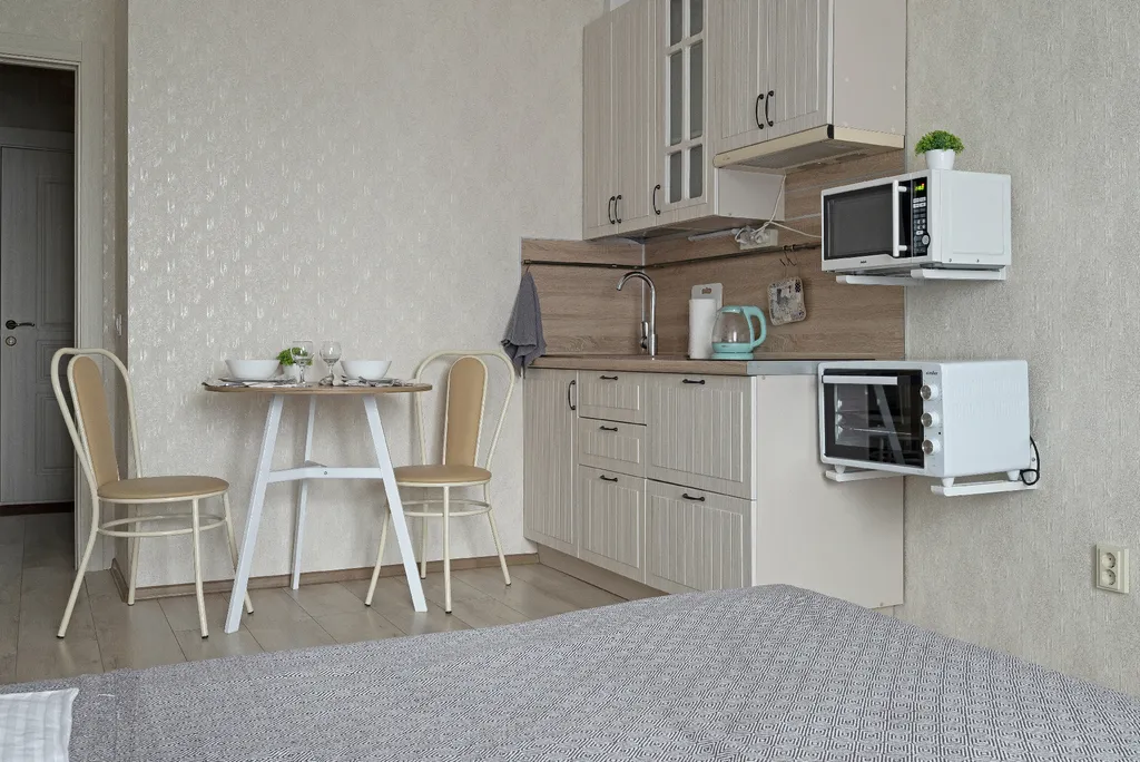 Квартира Квартира Уютная студия в ЖК Прибалтийский — Санкт-Петербург