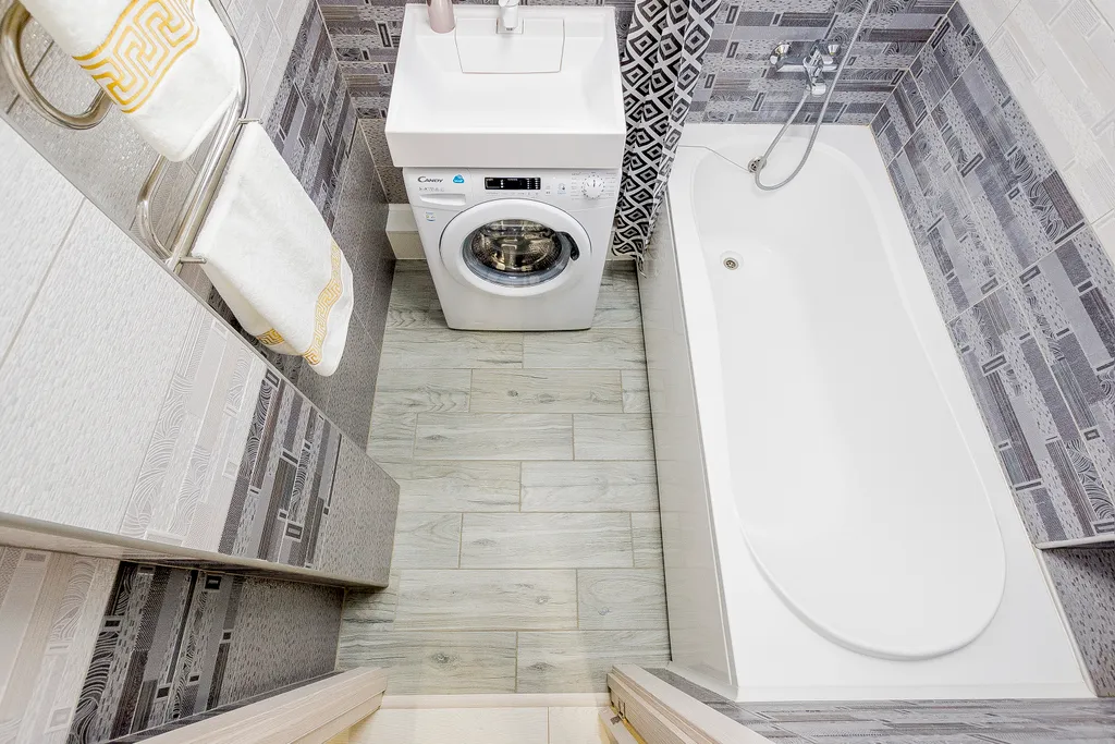 Уютная квартира в ЖК Паруса с подвесным креслом от Kravc Group