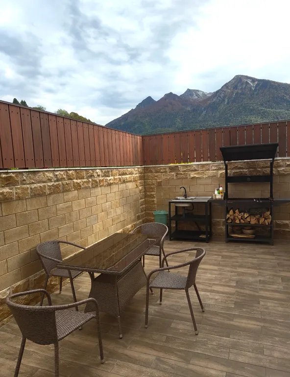 Коттедж Достойное для достойных, свой дом с баней и бассейном — Красная Поляна