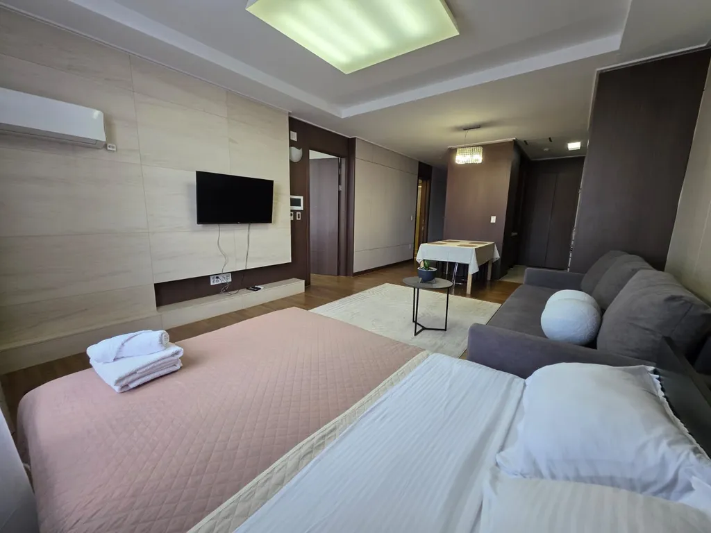 2-комнатная квартира, шикарный вид на мечеть в жк Хайвилл Астана