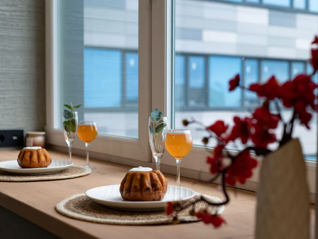 Гостевая студия с панорамным видом