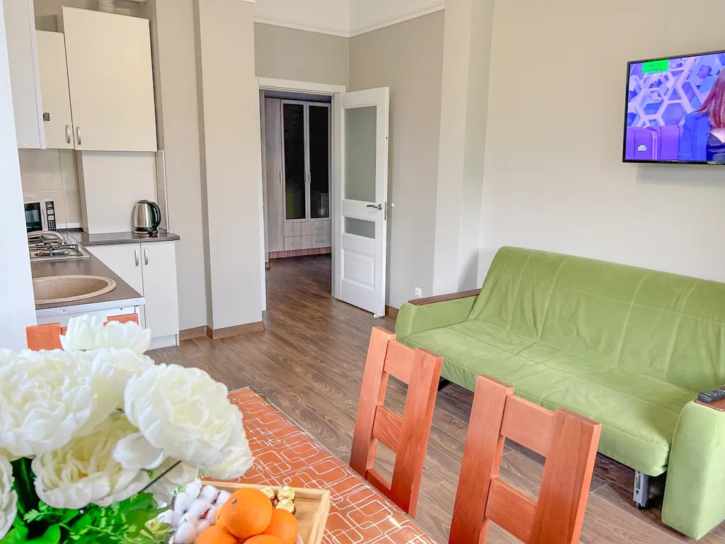 Балт апартментс Пионерский 17 с двумя спальнями