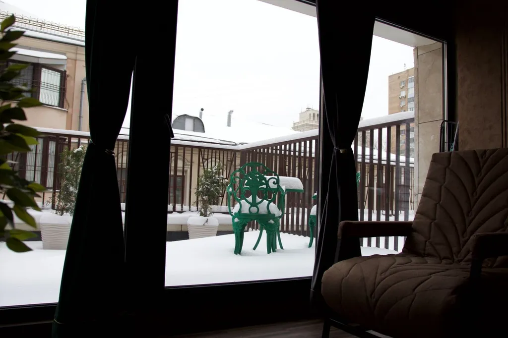 Lux апартамент с большой террасой в премиальном ЖК в 2-х км от Кремля