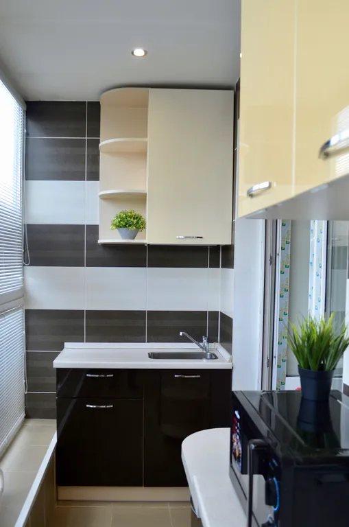 Современная и стильная квартира с кондиционером в центре