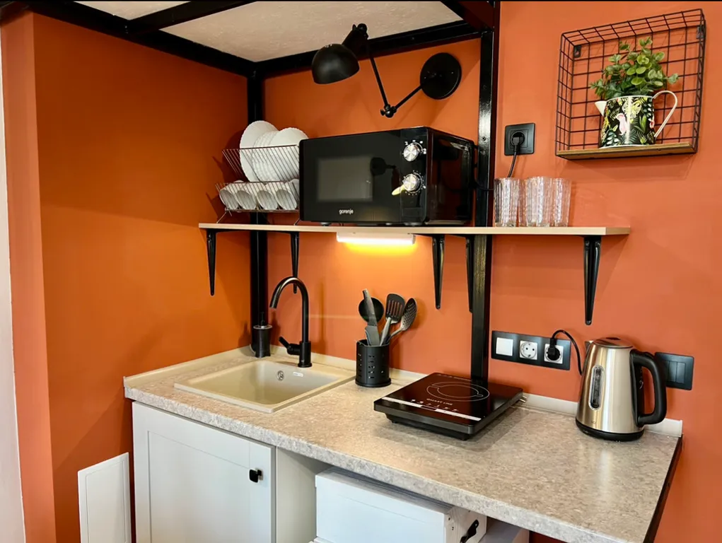 Двухуровневая студия на 4х гостей около ЖД Вокзала