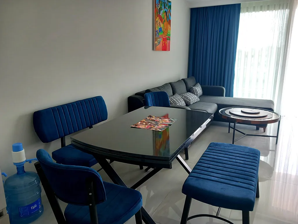 Квартира 1+1 в Azura World c видом на бассейн и аквапарком