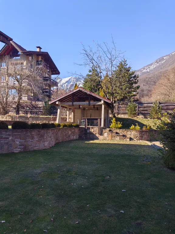 Коттедж Дом с баней и бассейном и видом на горы — Красная Поляна