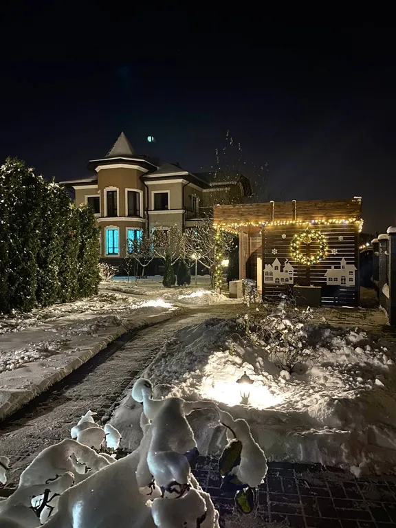 Коттедж рядом с Минском с финской сауной, купелью и банным чаном