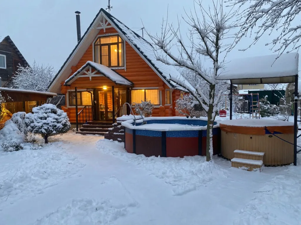 Коттедж Шале дровяная баня и чан в подарок — аренда посуточно в Домодедово