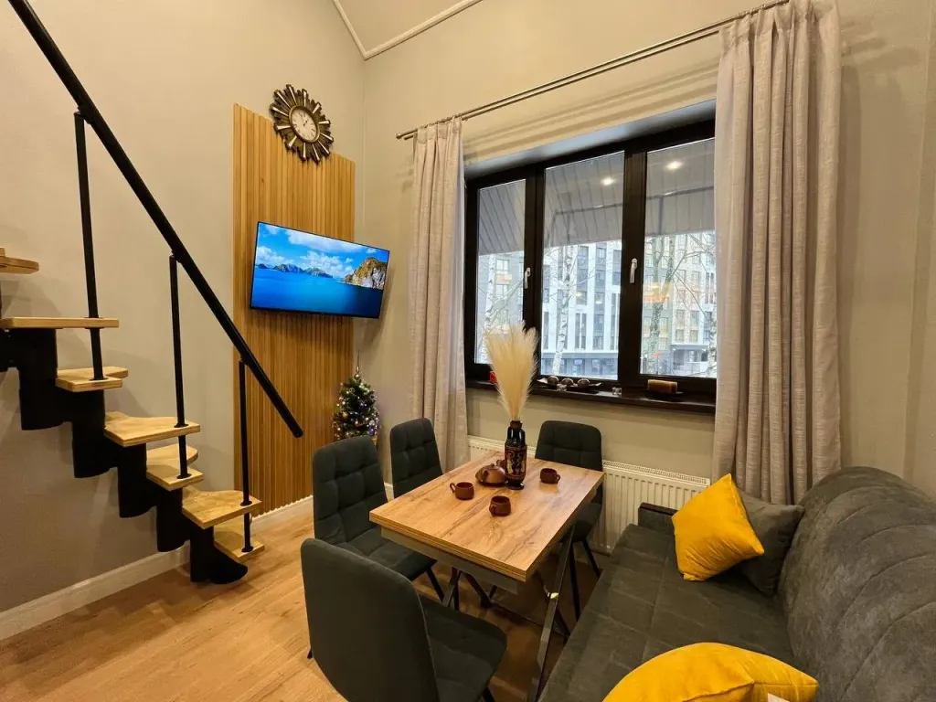 2-уровневая студия для комфортного проживания