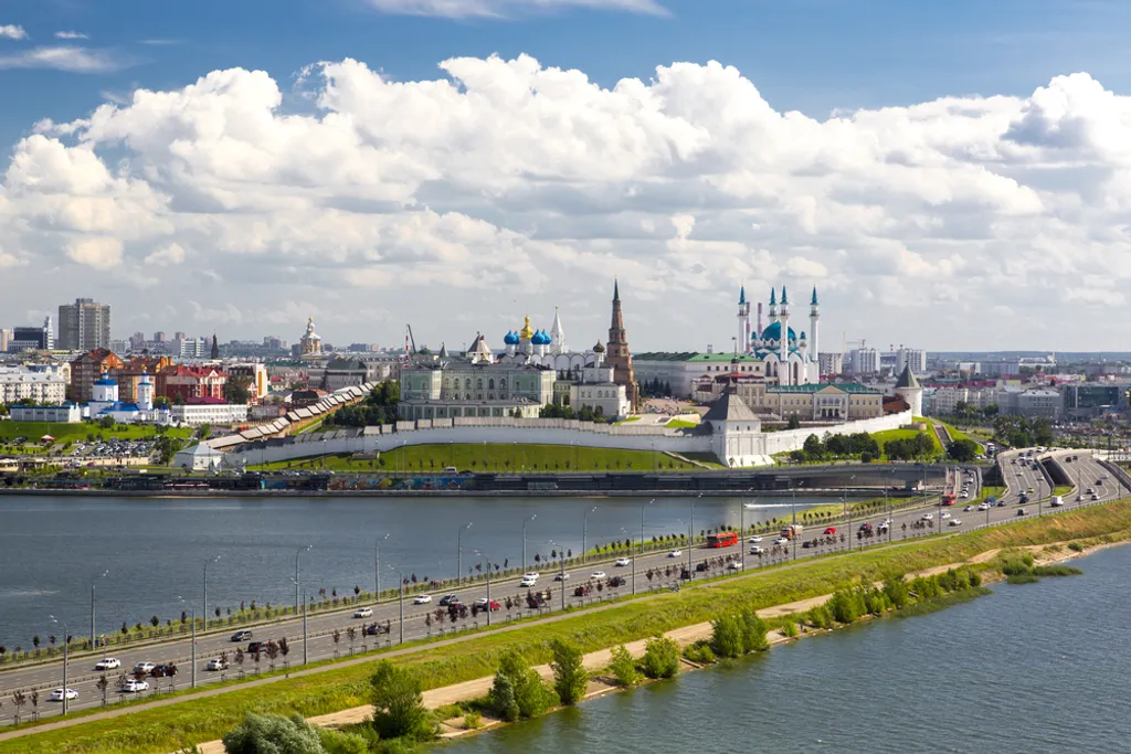 Квартира Квартира Атлантис делюкс с панорамным видом на Кремль — Казань