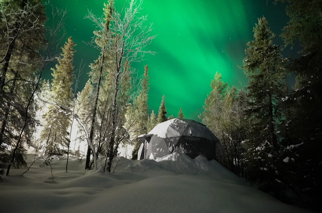 Купольный эко-шатёр