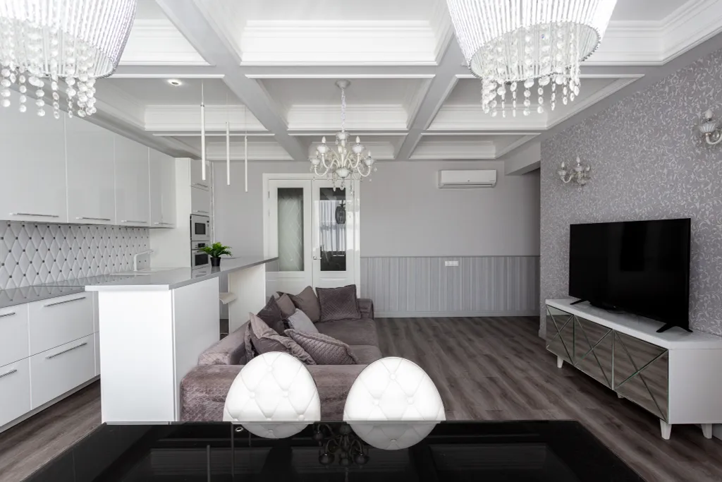 Шикарная квартира с тремя изолированными спальнями и двумя санузлами