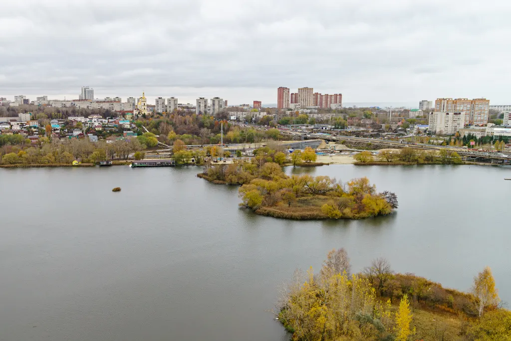 Апартаменты с панорамным видом на набережную реки